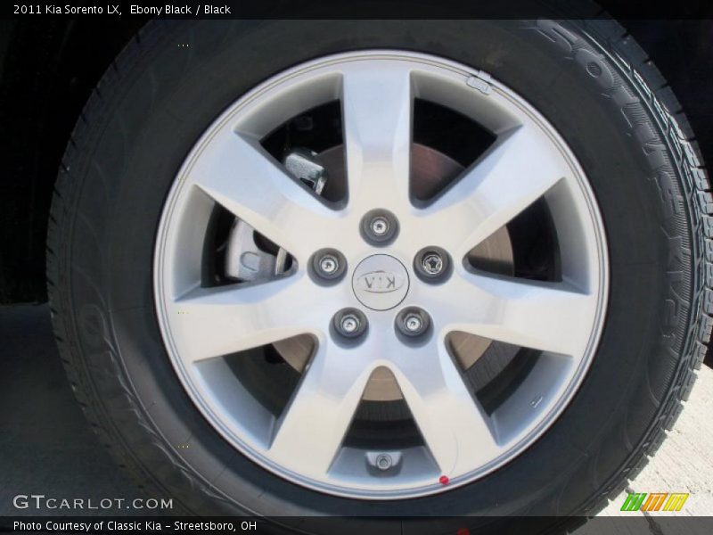 Ebony Black / Black 2011 Kia Sorento LX