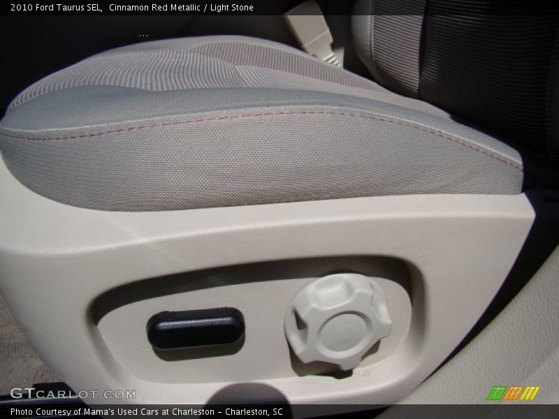 Cinnamon Red Metallic / Light Stone 2010 Ford Taurus SEL
