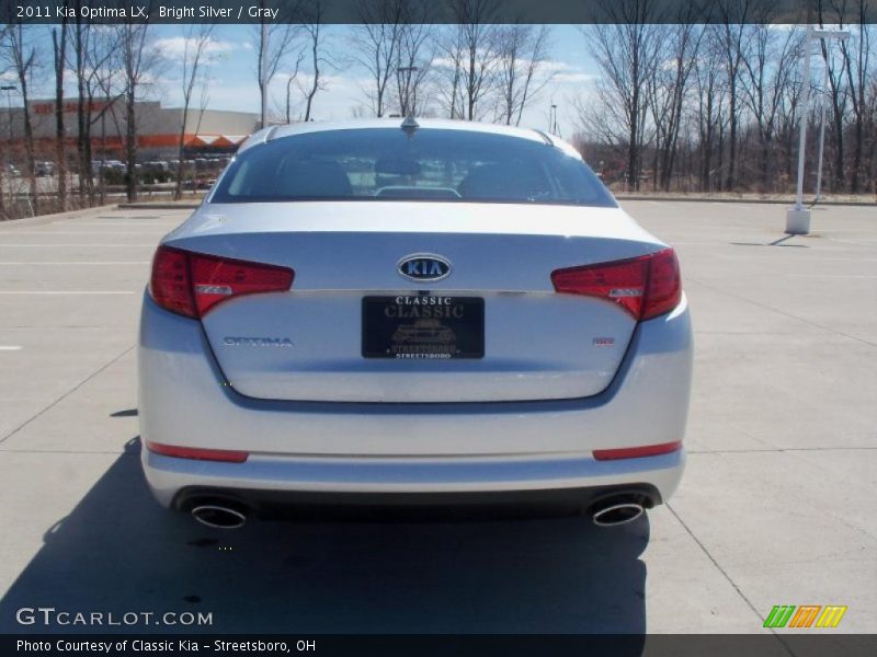 Bright Silver / Gray 2011 Kia Optima LX