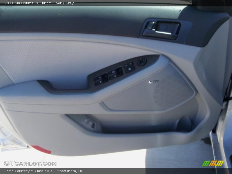 Bright Silver / Gray 2011 Kia Optima LX