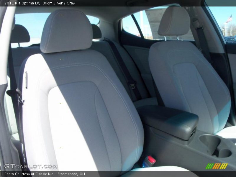 Bright Silver / Gray 2011 Kia Optima LX