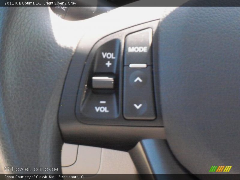 Bright Silver / Gray 2011 Kia Optima LX