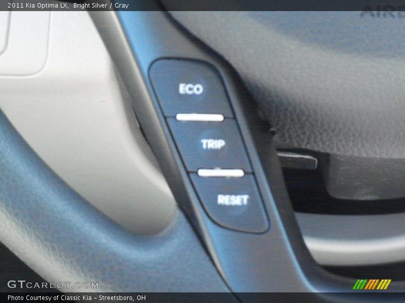 Bright Silver / Gray 2011 Kia Optima LX