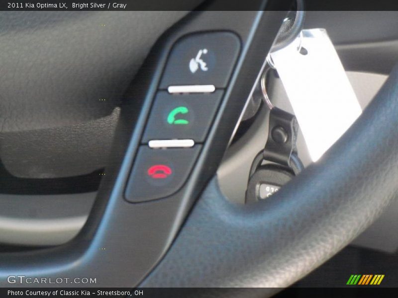 Bright Silver / Gray 2011 Kia Optima LX