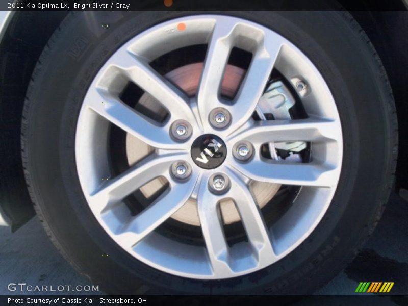 Bright Silver / Gray 2011 Kia Optima LX