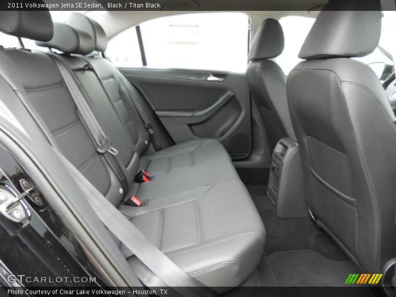 Black / Titan Black 2011 Volkswagen Jetta SE Sedan