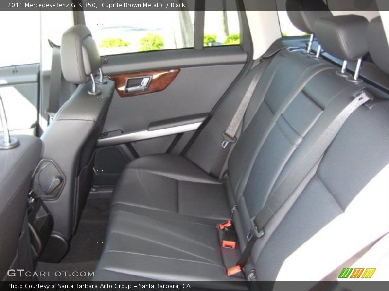 Cuprite Brown Metallic / Black 2011 Mercedes-Benz GLK 350