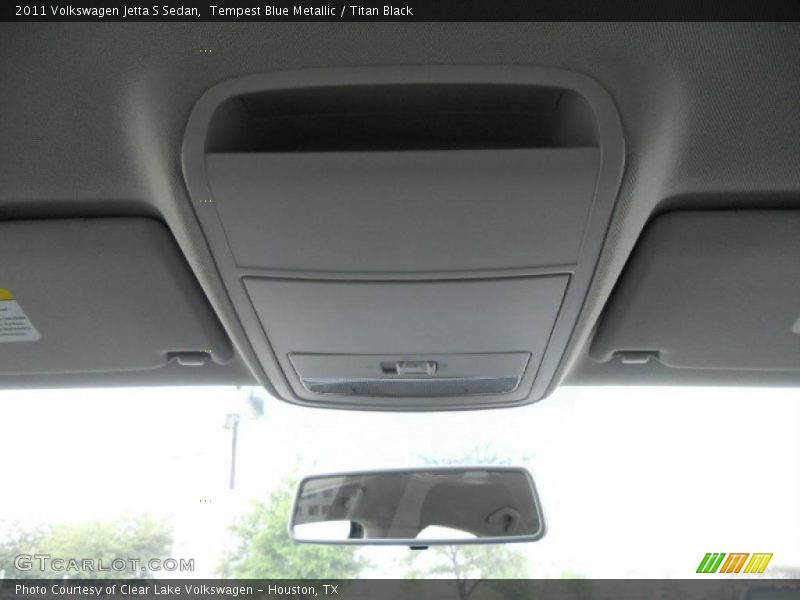 Tempest Blue Metallic / Titan Black 2011 Volkswagen Jetta S Sedan