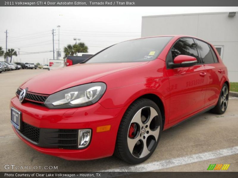 Front 3/4 View of 2011 GTI 4 Door Autobahn Edition