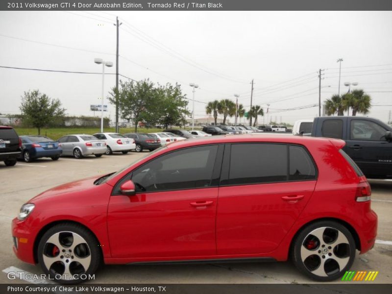  2011 GTI 4 Door Autobahn Edition Tornado Red