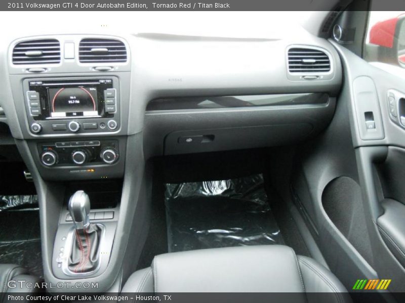 Tornado Red / Titan Black 2011 Volkswagen GTI 4 Door Autobahn Edition