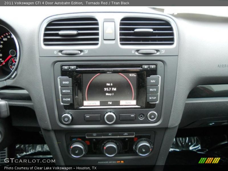 Tornado Red / Titan Black 2011 Volkswagen GTI 4 Door Autobahn Edition