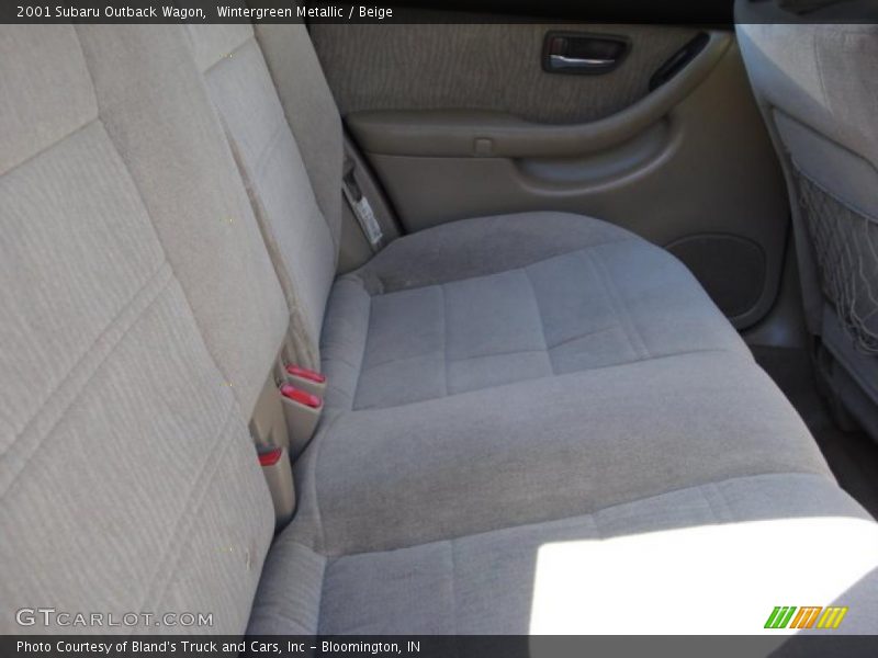 Wintergreen Metallic / Beige 2001 Subaru Outback Wagon