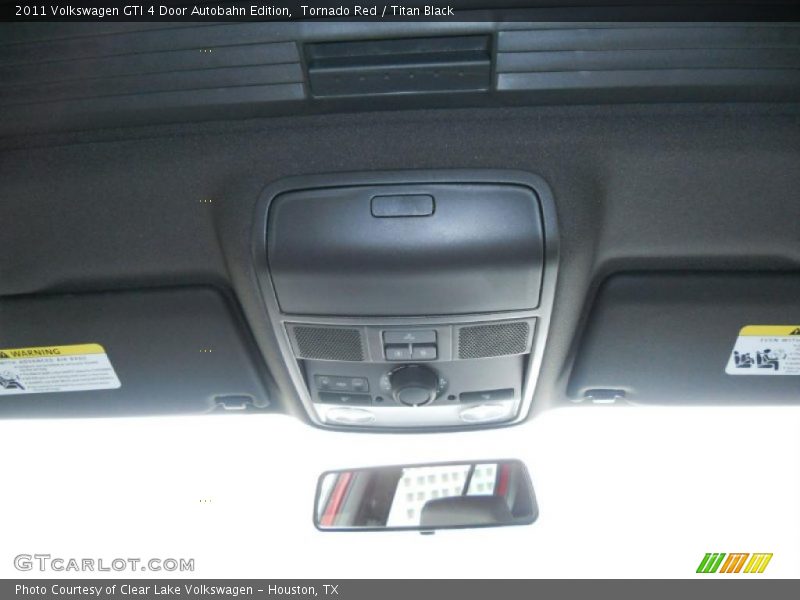 Tornado Red / Titan Black 2011 Volkswagen GTI 4 Door Autobahn Edition
