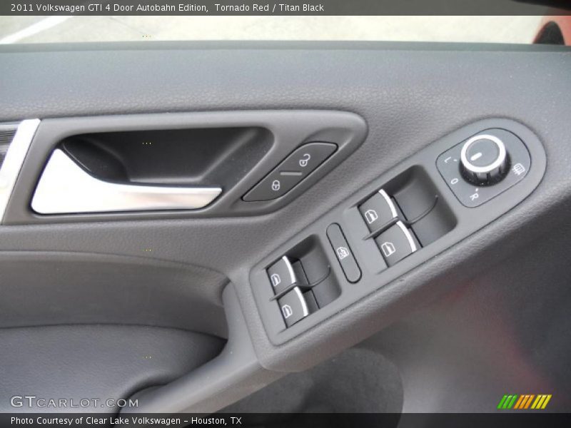 Controls of 2011 GTI 4 Door Autobahn Edition