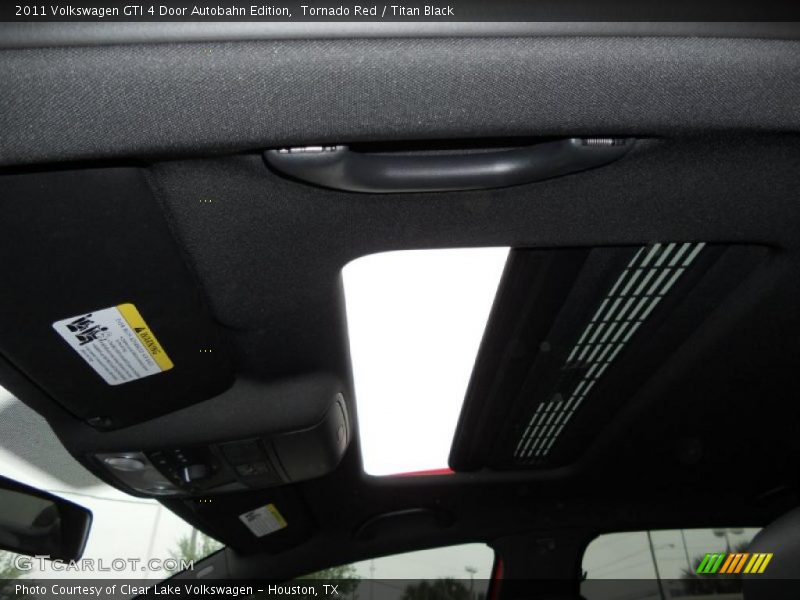 Tornado Red / Titan Black 2011 Volkswagen GTI 4 Door Autobahn Edition