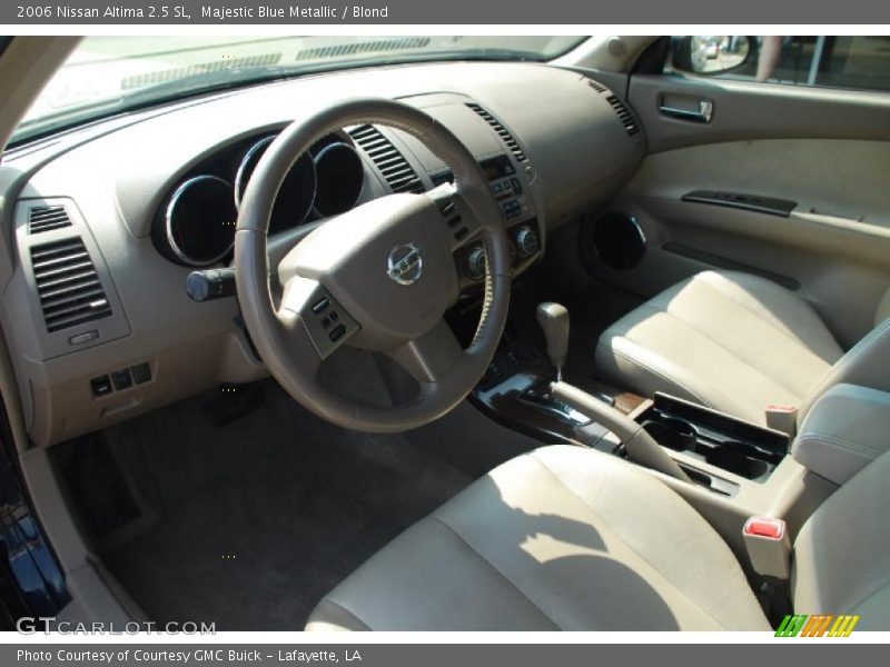Majestic Blue Metallic / Blond 2006 Nissan Altima 2.5 SL