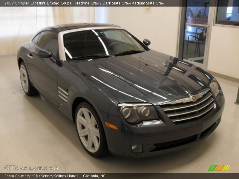 Machine Gray / Dark Slate Gray/Medium Slate Gray 2007 Chrysler Crossfire Limited Coupe