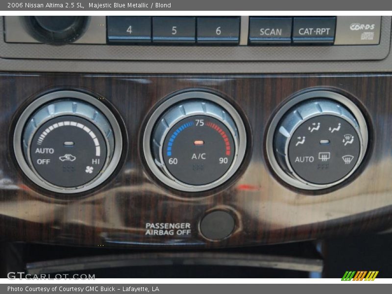 Majestic Blue Metallic / Blond 2006 Nissan Altima 2.5 SL