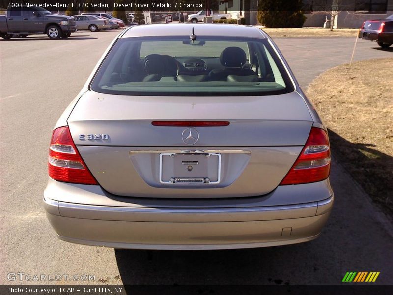 Desert Silver Metallic / Charcoal 2003 Mercedes-Benz E 320 Sedan