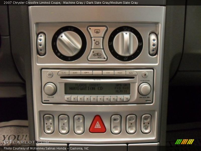 Controls of 2007 Crossfire Limited Coupe