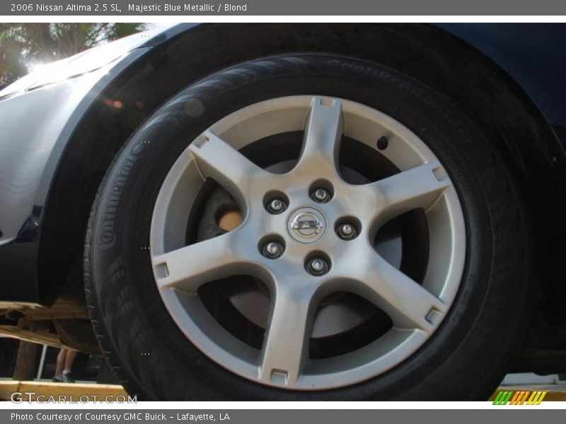 Majestic Blue Metallic / Blond 2006 Nissan Altima 2.5 SL