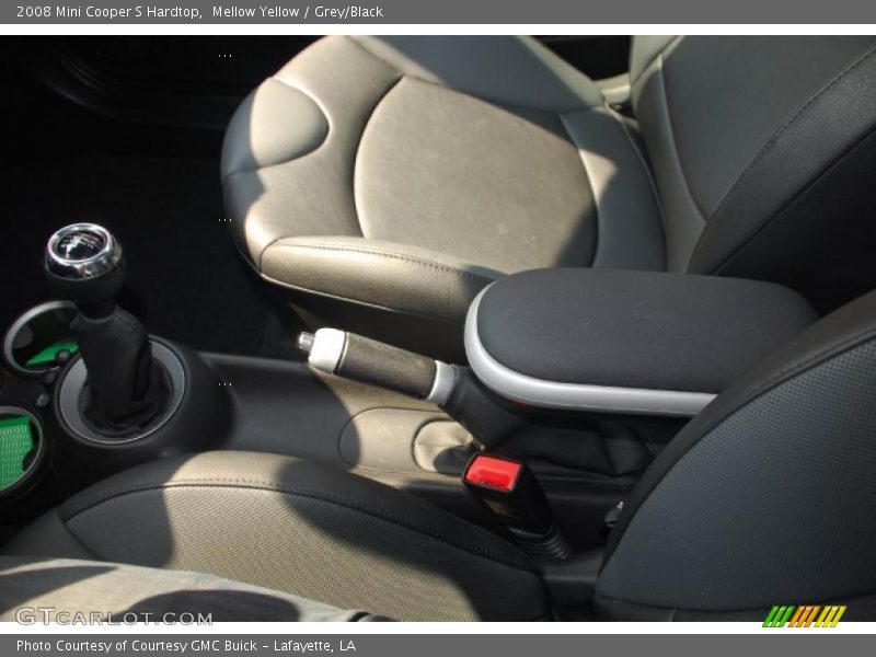 Mellow Yellow / Grey/Black 2008 Mini Cooper S Hardtop