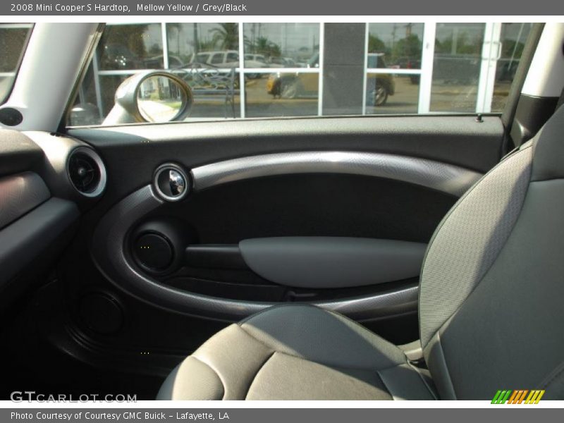 Mellow Yellow / Grey/Black 2008 Mini Cooper S Hardtop