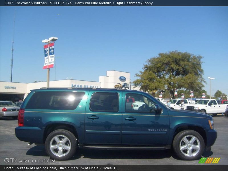 Bermuda Blue Metallic / Light Cashmere/Ebony 2007 Chevrolet Suburban 1500 LTZ 4x4