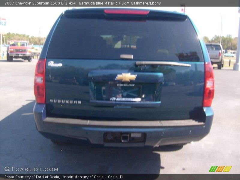 Bermuda Blue Metallic / Light Cashmere/Ebony 2007 Chevrolet Suburban 1500 LTZ 4x4