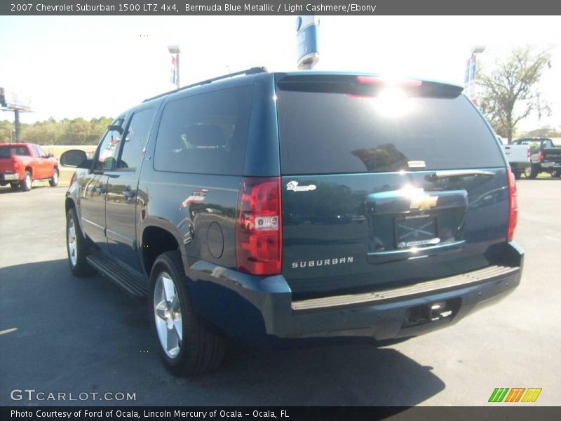 Bermuda Blue Metallic / Light Cashmere/Ebony 2007 Chevrolet Suburban 1500 LTZ 4x4