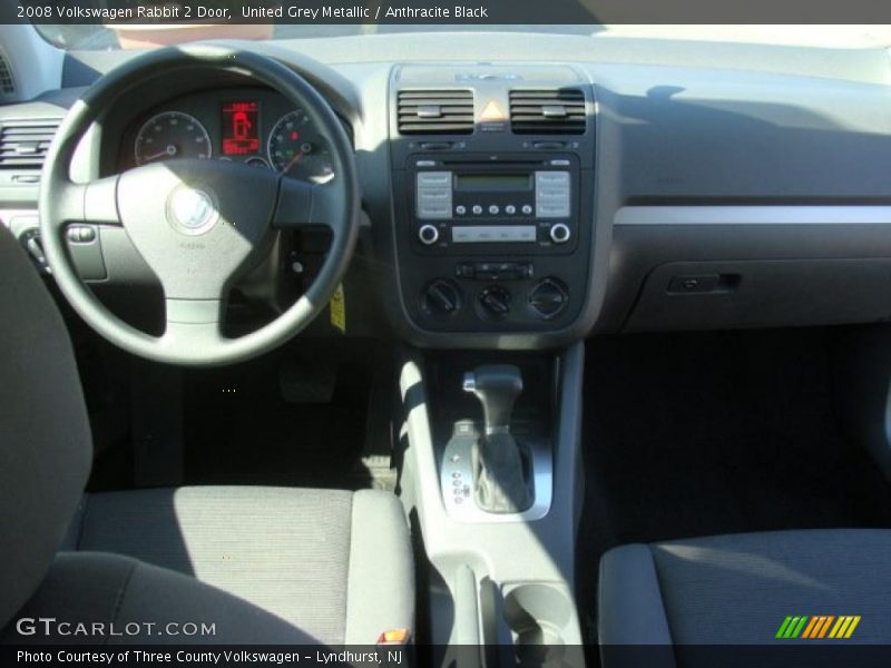 United Grey Metallic / Anthracite Black 2008 Volkswagen Rabbit 2 Door