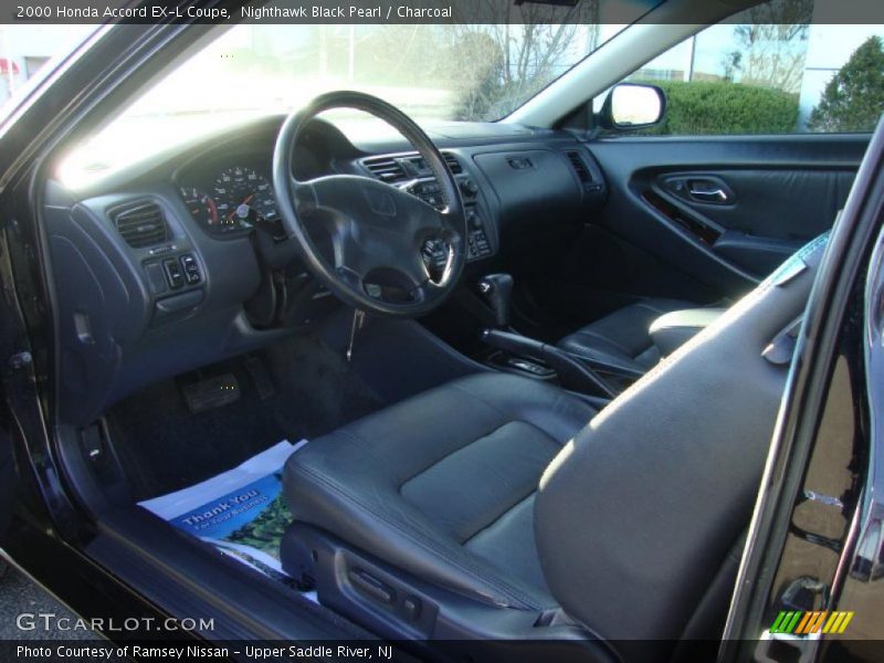 Nighthawk Black Pearl / Charcoal 2000 Honda Accord EX-L Coupe
