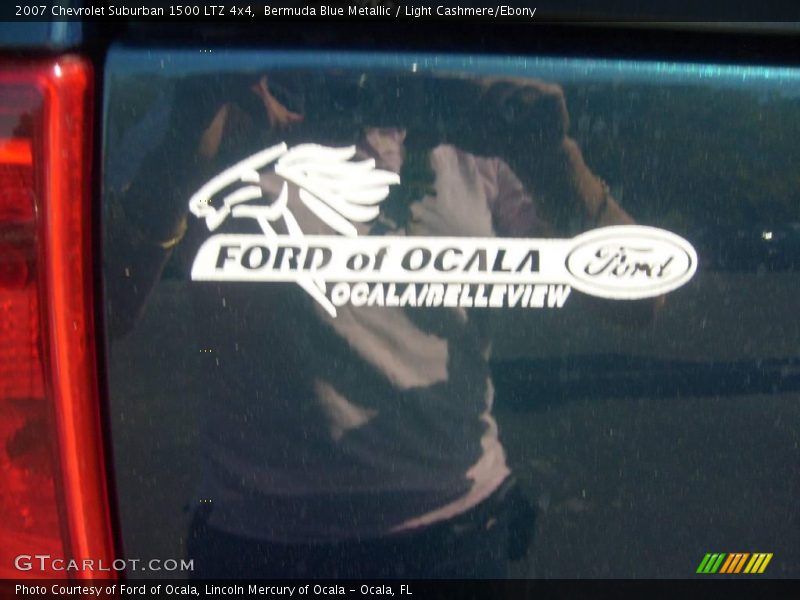 Bermuda Blue Metallic / Light Cashmere/Ebony 2007 Chevrolet Suburban 1500 LTZ 4x4
