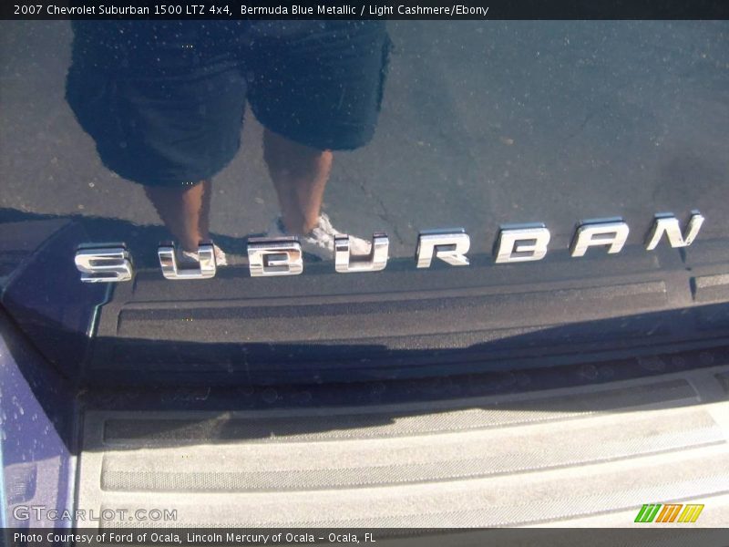 Bermuda Blue Metallic / Light Cashmere/Ebony 2007 Chevrolet Suburban 1500 LTZ 4x4