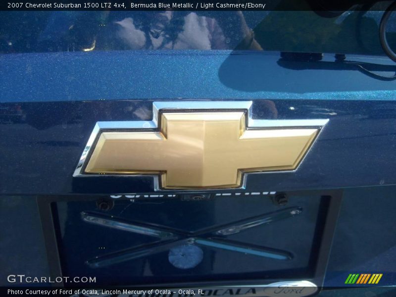 Bermuda Blue Metallic / Light Cashmere/Ebony 2007 Chevrolet Suburban 1500 LTZ 4x4