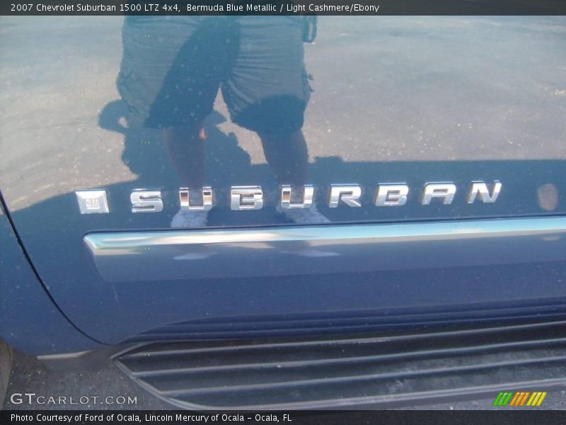 Bermuda Blue Metallic / Light Cashmere/Ebony 2007 Chevrolet Suburban 1500 LTZ 4x4