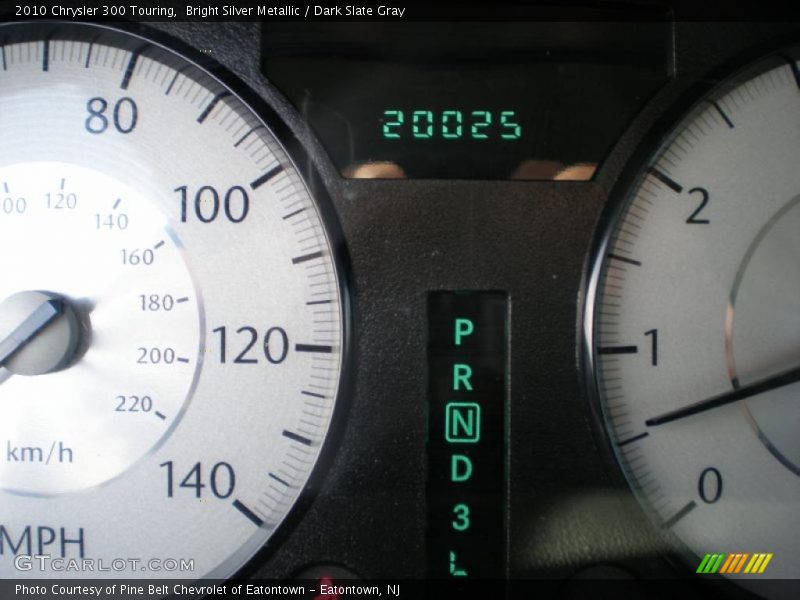 Bright Silver Metallic / Dark Slate Gray 2010 Chrysler 300 Touring