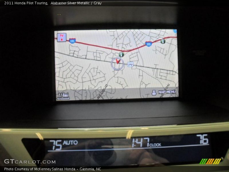 Navigation of 2011 Pilot Touring
