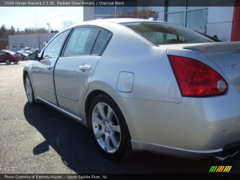 Radiant Silver Metallic / Charcoal Black 2008 Nissan Maxima 3.5 SE