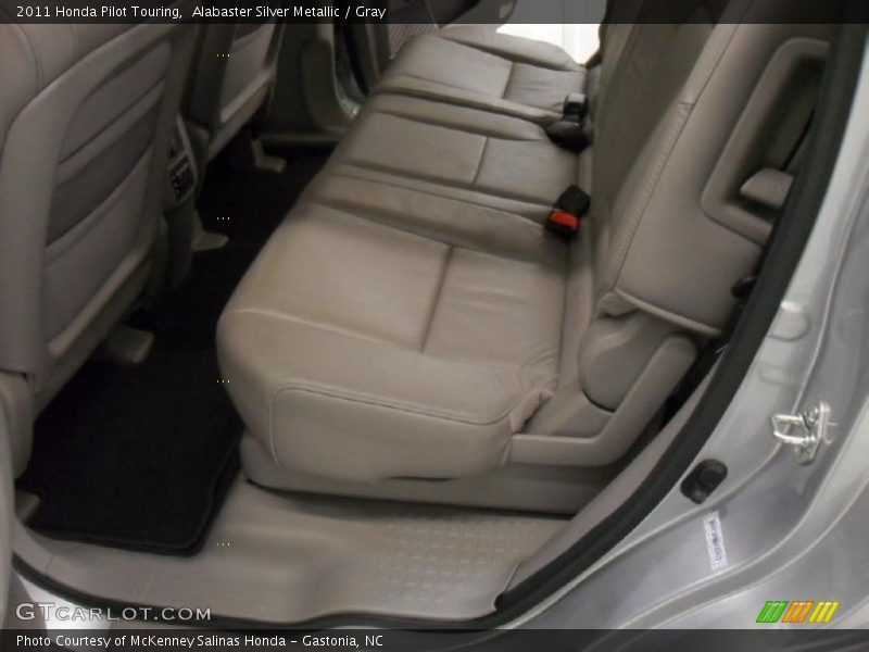 Alabaster Silver Metallic / Gray 2011 Honda Pilot Touring