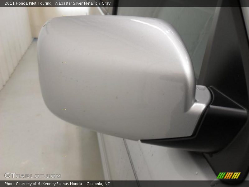 Alabaster Silver Metallic / Gray 2011 Honda Pilot Touring