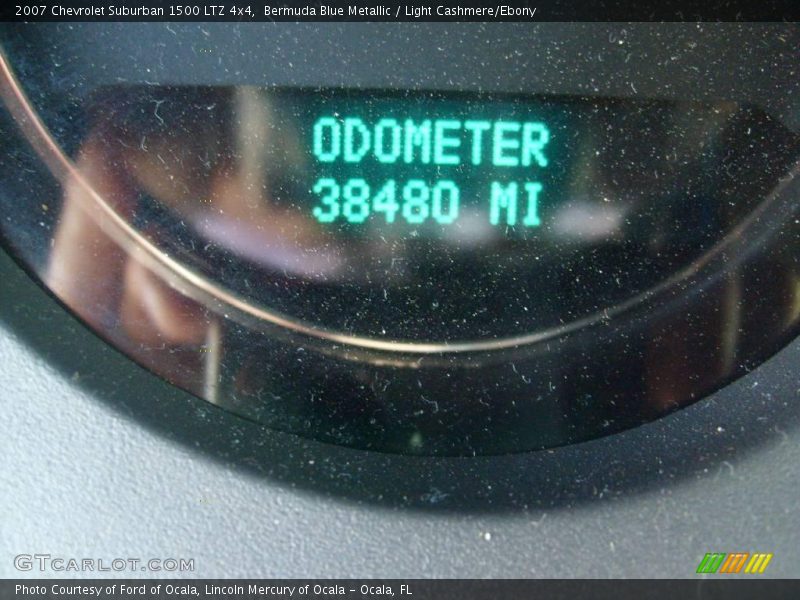 Bermuda Blue Metallic / Light Cashmere/Ebony 2007 Chevrolet Suburban 1500 LTZ 4x4