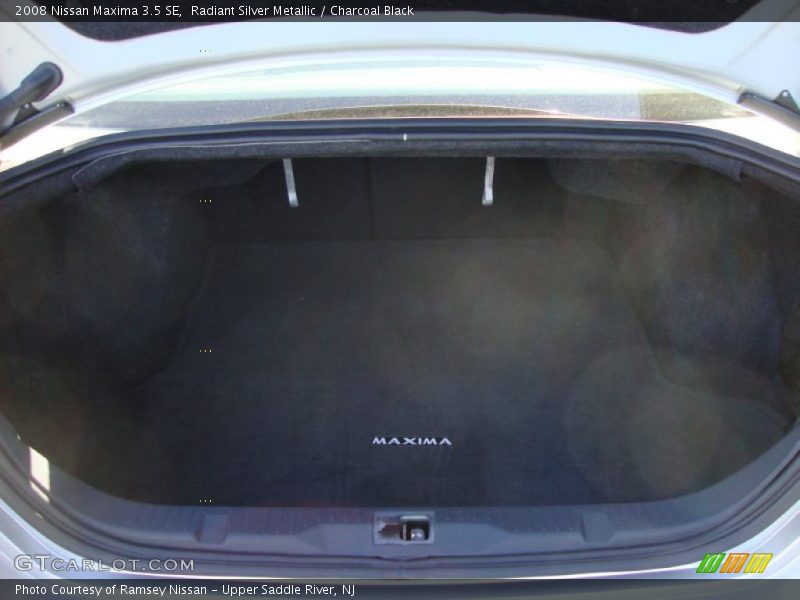 Radiant Silver Metallic / Charcoal Black 2008 Nissan Maxima 3.5 SE