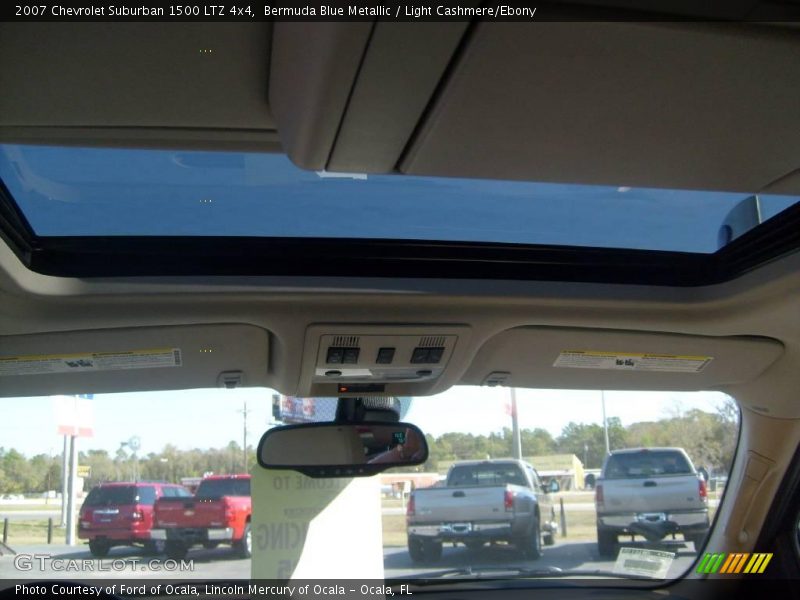 Bermuda Blue Metallic / Light Cashmere/Ebony 2007 Chevrolet Suburban 1500 LTZ 4x4