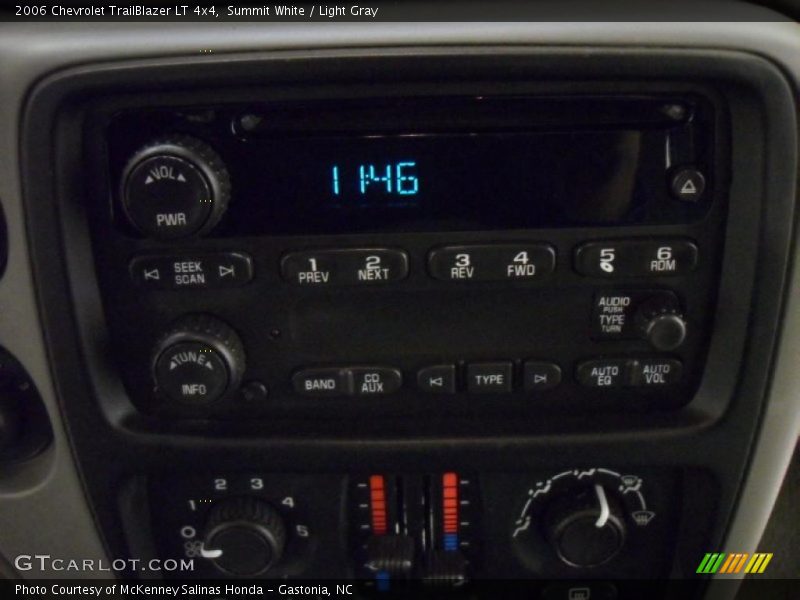 Summit White / Light Gray 2006 Chevrolet TrailBlazer LT 4x4