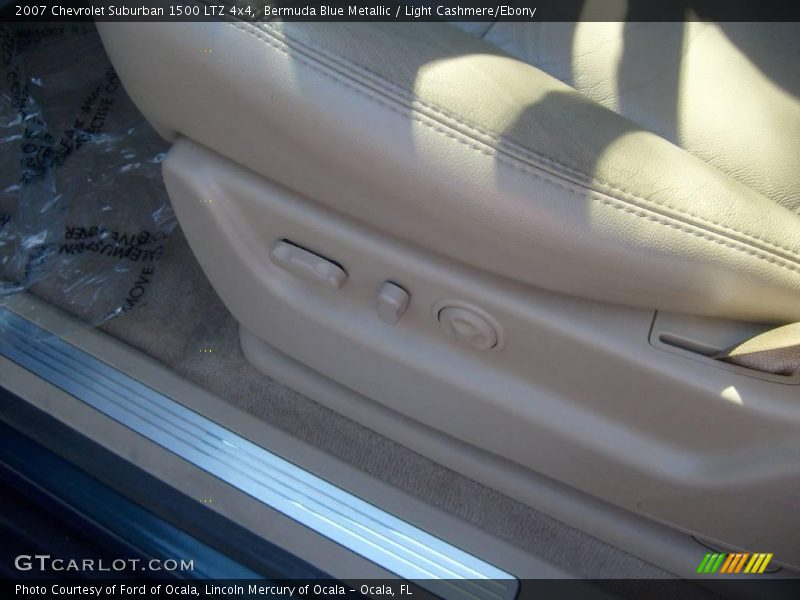 Bermuda Blue Metallic / Light Cashmere/Ebony 2007 Chevrolet Suburban 1500 LTZ 4x4