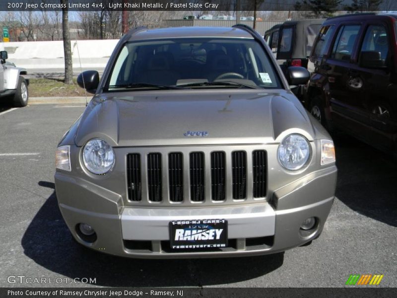 Light Khaki Metallic / Pastel Slate Gray 2007 Jeep Compass Limited 4x4