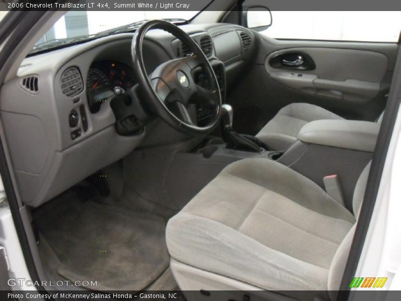 Summit White / Light Gray 2006 Chevrolet TrailBlazer LT 4x4