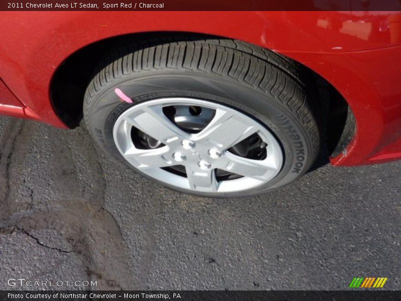 Sport Red / Charcoal 2011 Chevrolet Aveo LT Sedan